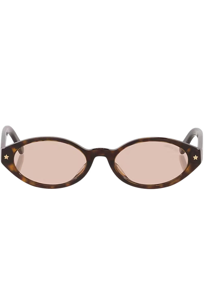 DiorPacific Oval Logo-Temple Sunglasses