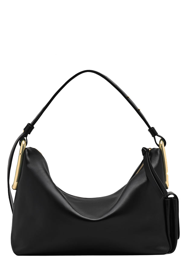 Large Scene Leather Shoulder Bag