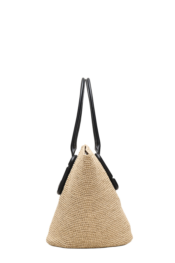 Large Babe Woven Tote Bag