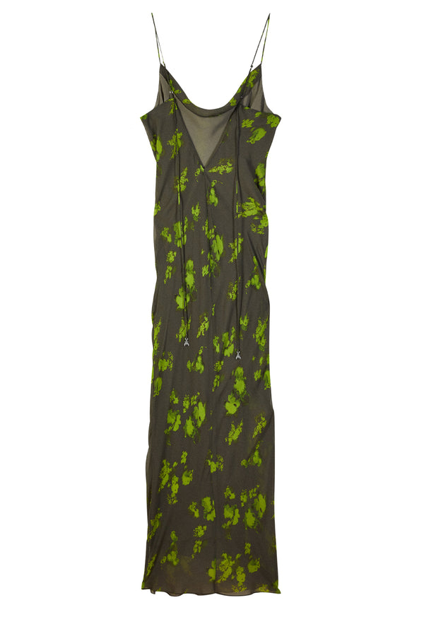 Printed Maxi Slip Dress