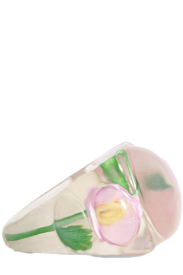 All In Poppy Ring