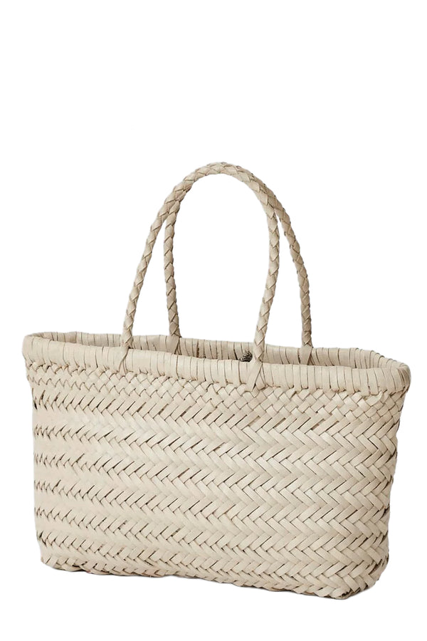 Mini Flat Gora Woven Bag