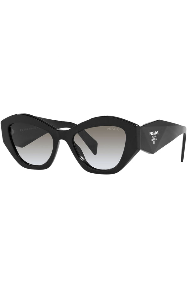 Rectangular Geometric-Temple Sunglasses