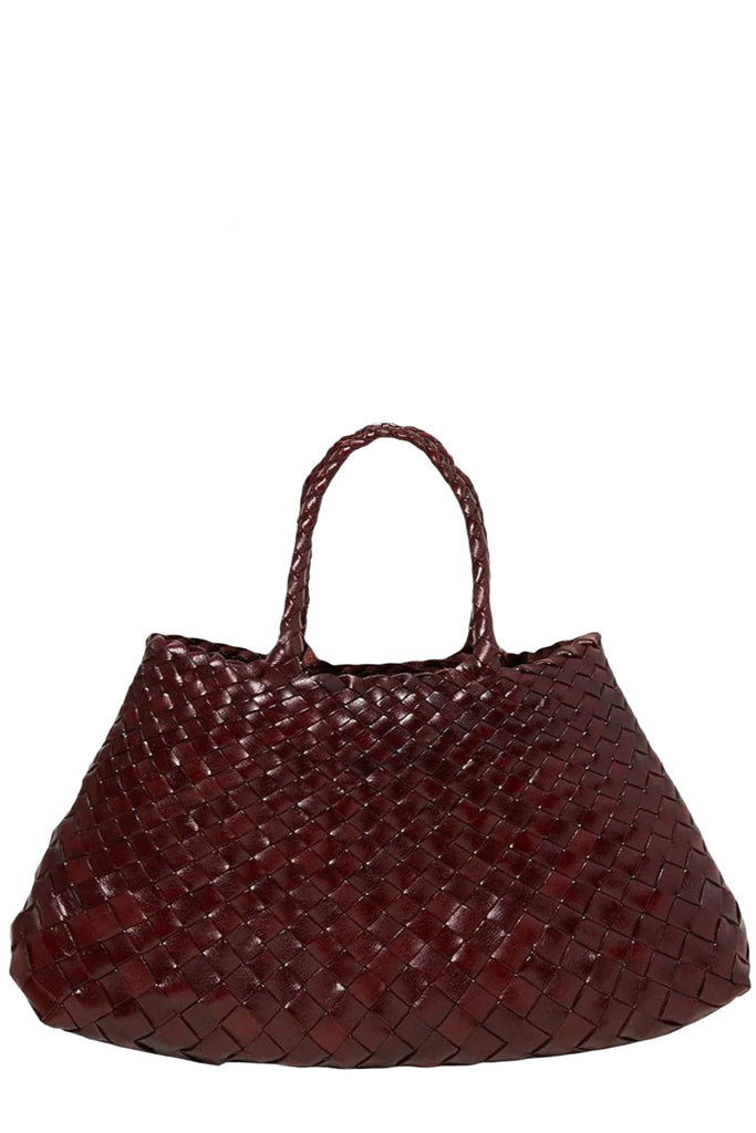 Small Santa Croce Woven Leather Bag