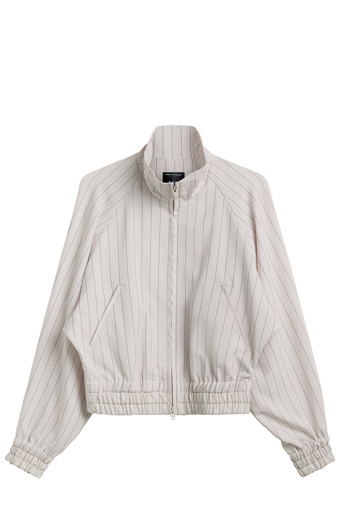 Pinstripe Sport Uniform Blouson