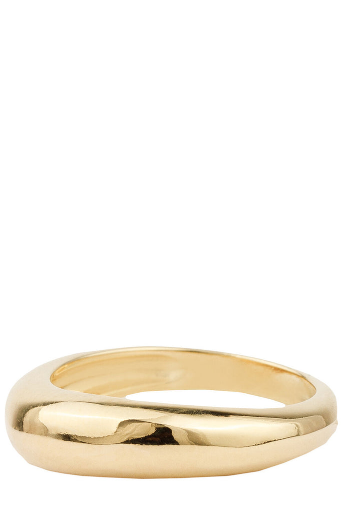 The basic big ring in gold colour from the brand ALL THE LUCK IN THE WORLD