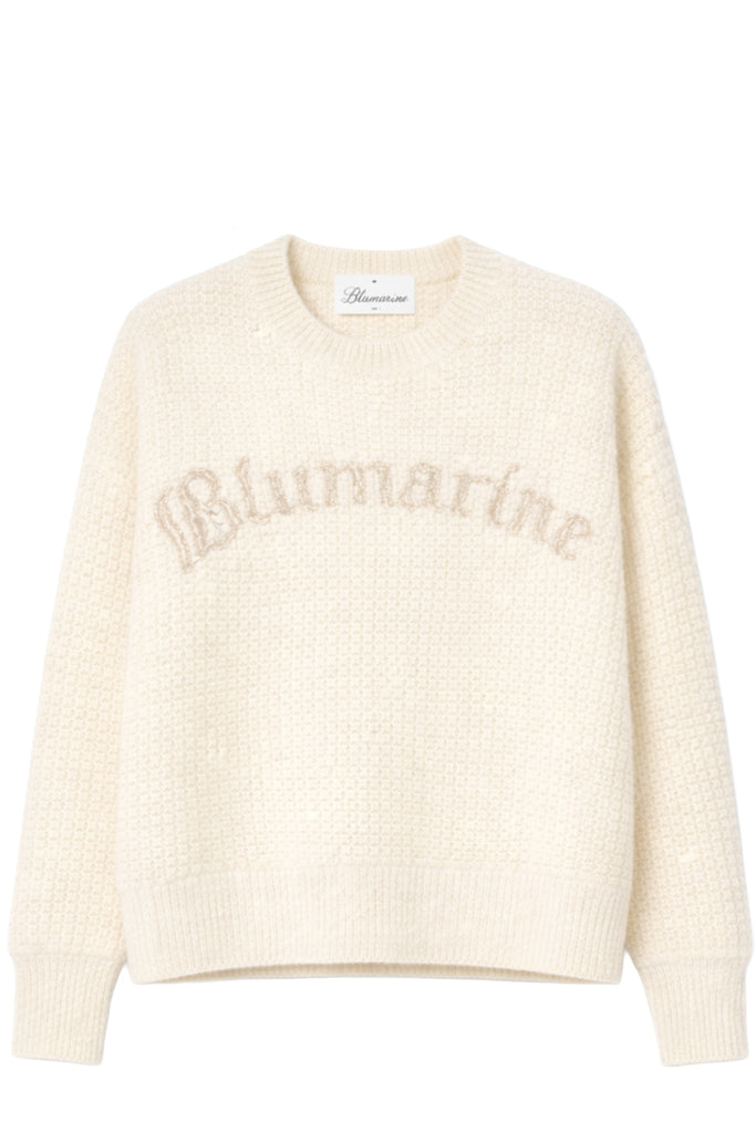 Logo-Embellished Alpaca Wool-Blend Sweater