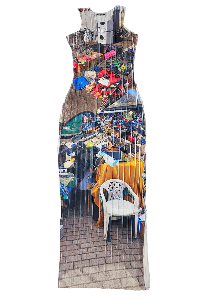 Textured Flea Market Dress