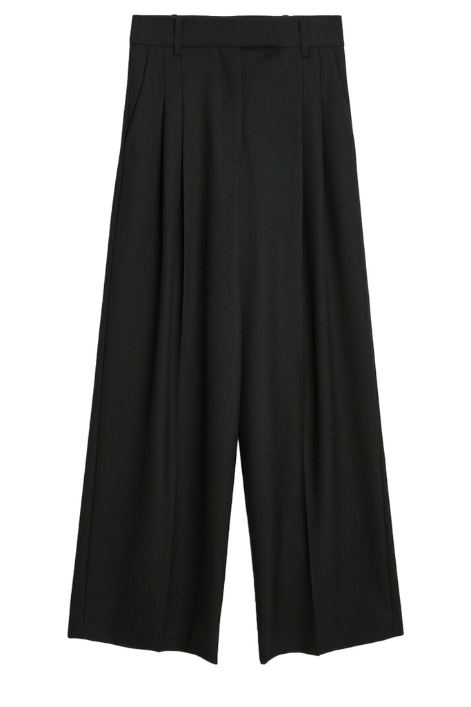 The Cymbaria High-Waist Wide-Leg Pants in black colour from the brand BY MALENE BIRGER