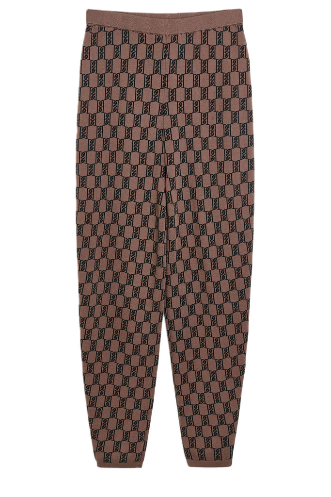 The Hali Sweatpants in dark mahogany colour from the brand BY MALENE BIRGER