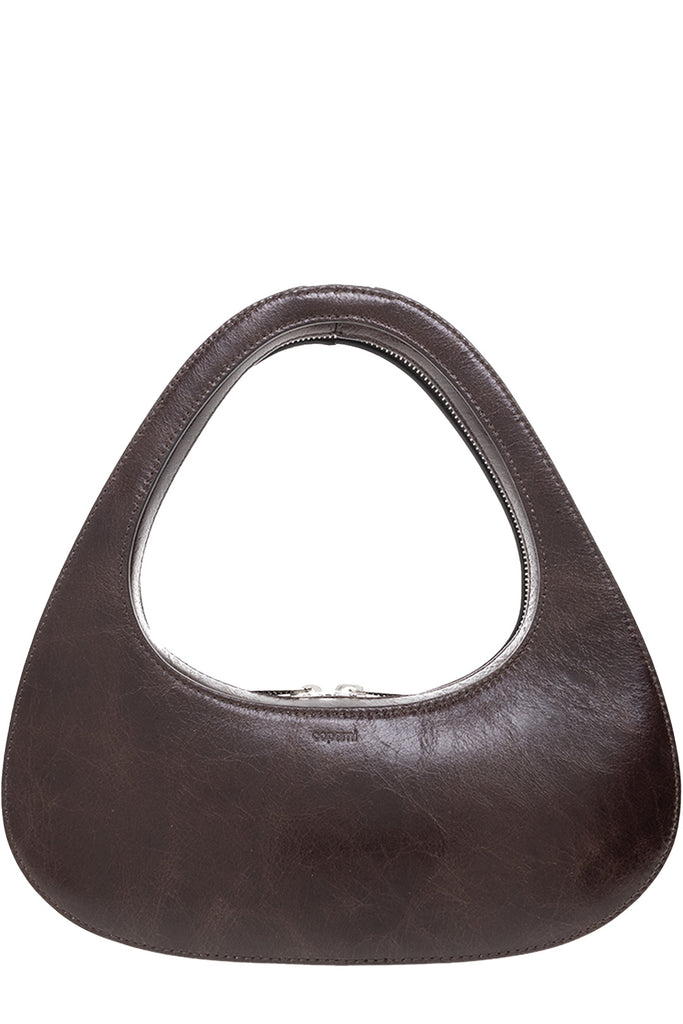 The Baguette Swipe leather bag in the colour brown from the brand COPERNI