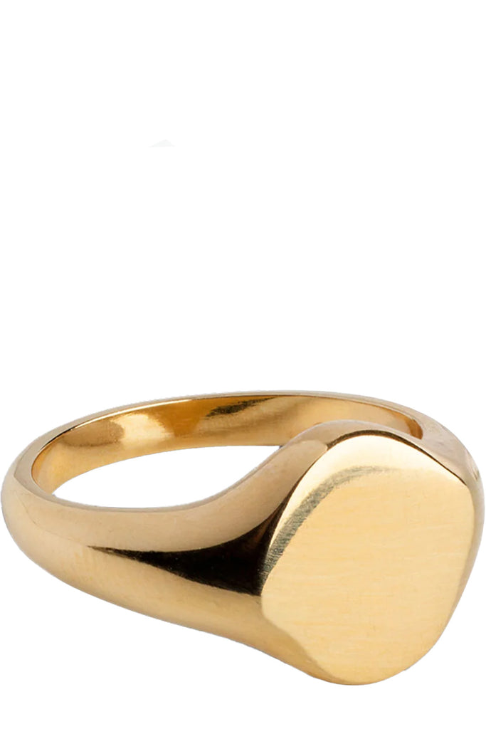 The Luna ring in gold colour from the brand ENAMEL COPENHAGEN