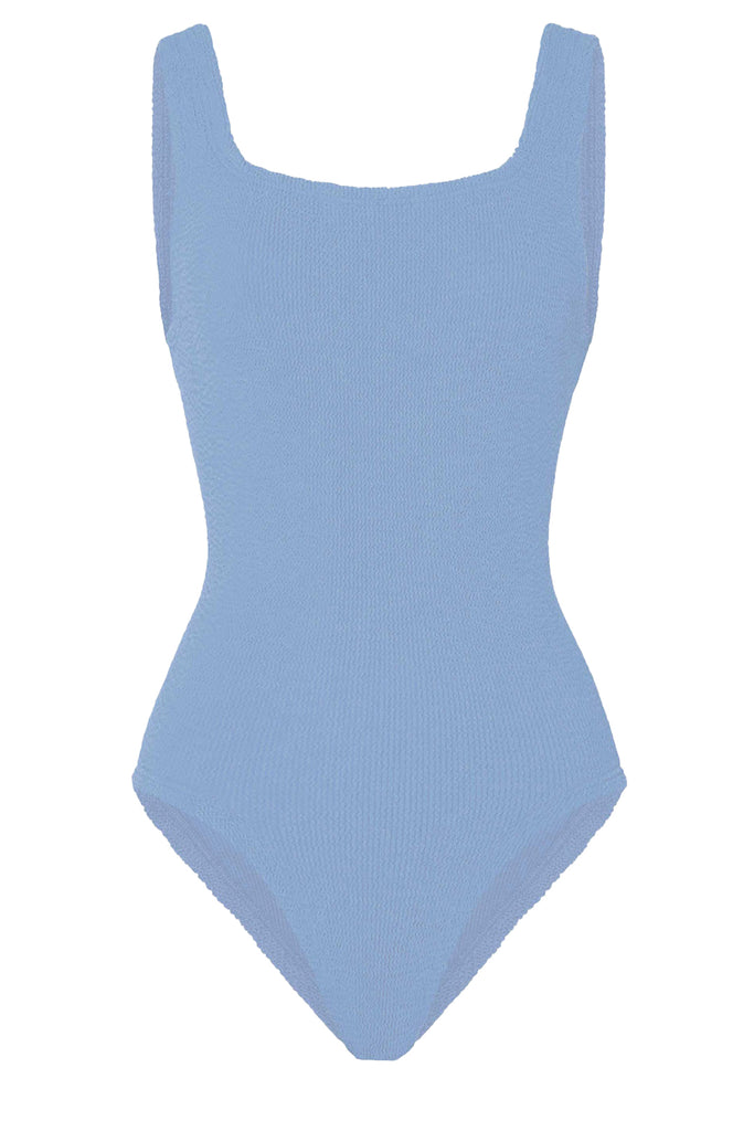 Coverage Square-Neck Swimsuit