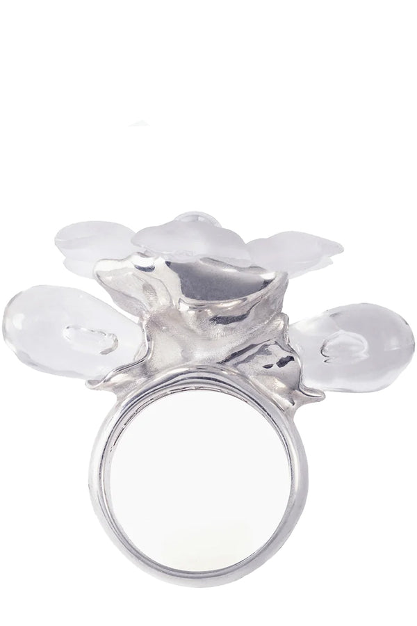The Bodas De Plata ring in silver colour from the brand LA MANSO