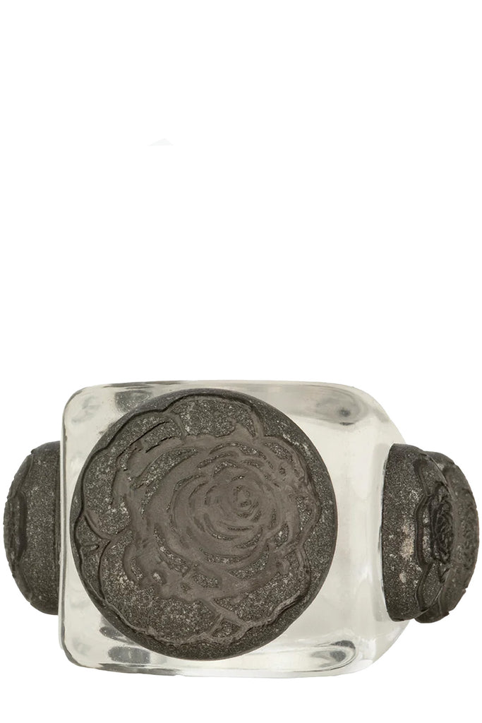 The Old Silver ring in silver and clear colours from the brand LA MANSO
