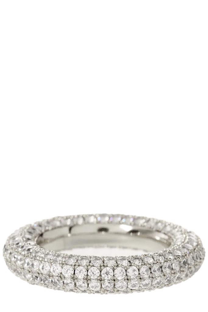 The The pave baby Amalfi ring in silver colour from the brand Luv Aj