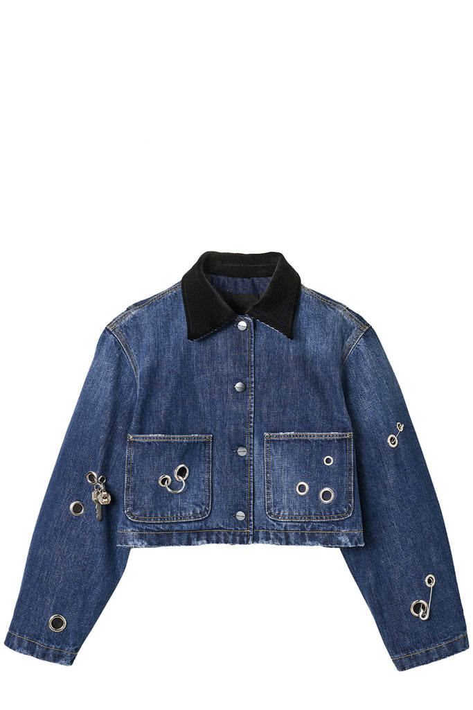 Grommet Utility Jacket