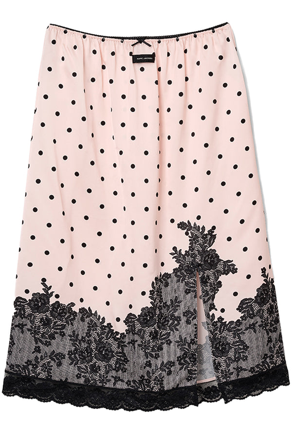 Trompe L'Oeil Dots Skirt