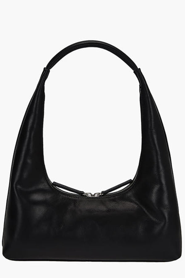 Margesherwood X Peanuts Hobo Pull-Up Leather Shoulder Bag