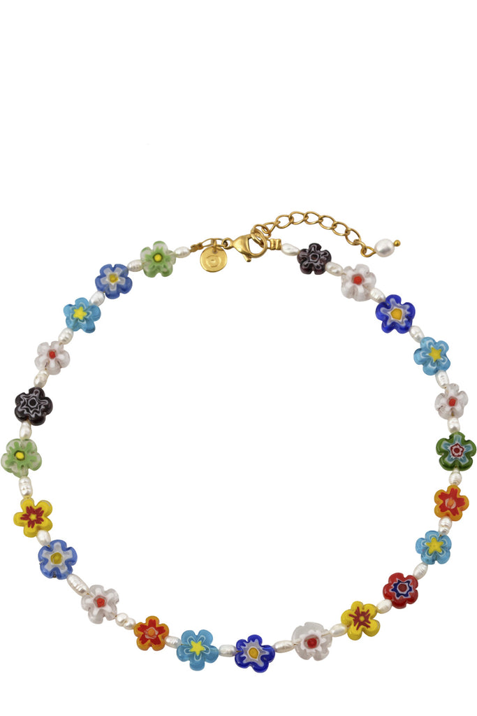 The Sweet Valley high choker in gold and multicolor from the brand MAYOL JEWELRY