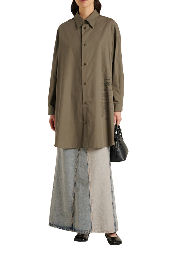 Poplin Shirt Dress
