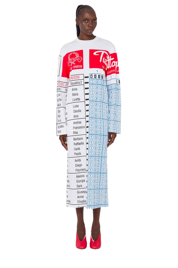 Printed Heavy Cotton Dress