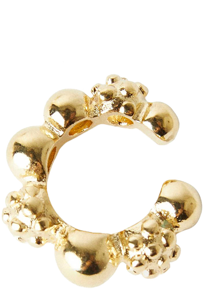 The Cala ear cuff in gold colour from the brand PAOLA SIGHINOLFI