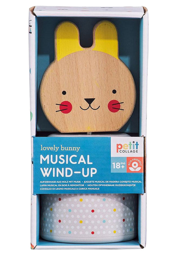 Lovely Bunny Musical Wooden Wind-Up (18 Months+)
