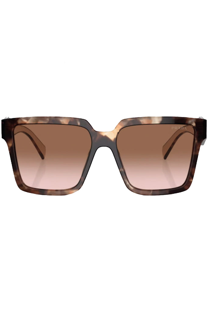 Rectangular Oversize-Frame Logo-Detailed Sunglasses