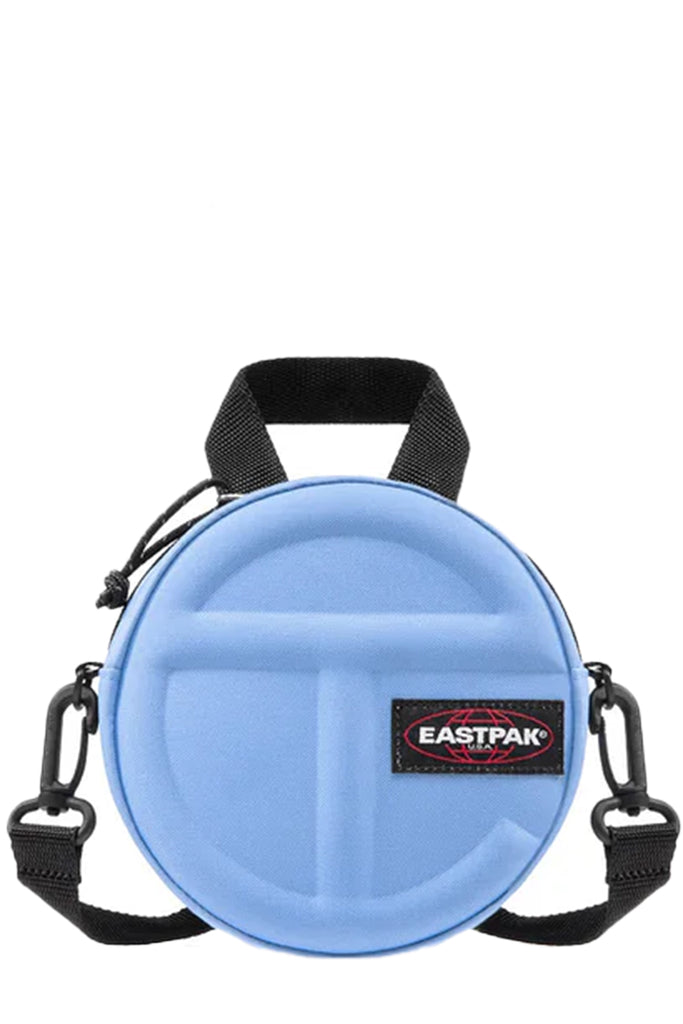 The Telfar X Eastpack Circle Bag in cerulean colour from the brand TELFAR X EASTPAK