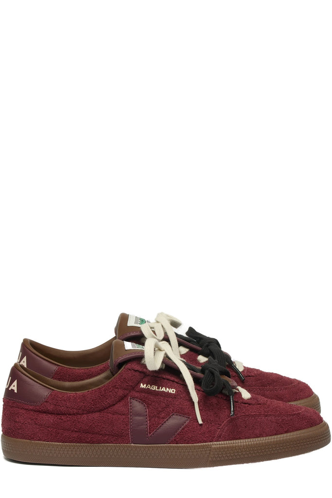 Veja X Magliano Panenka Organic-Traced Leather Sneakers