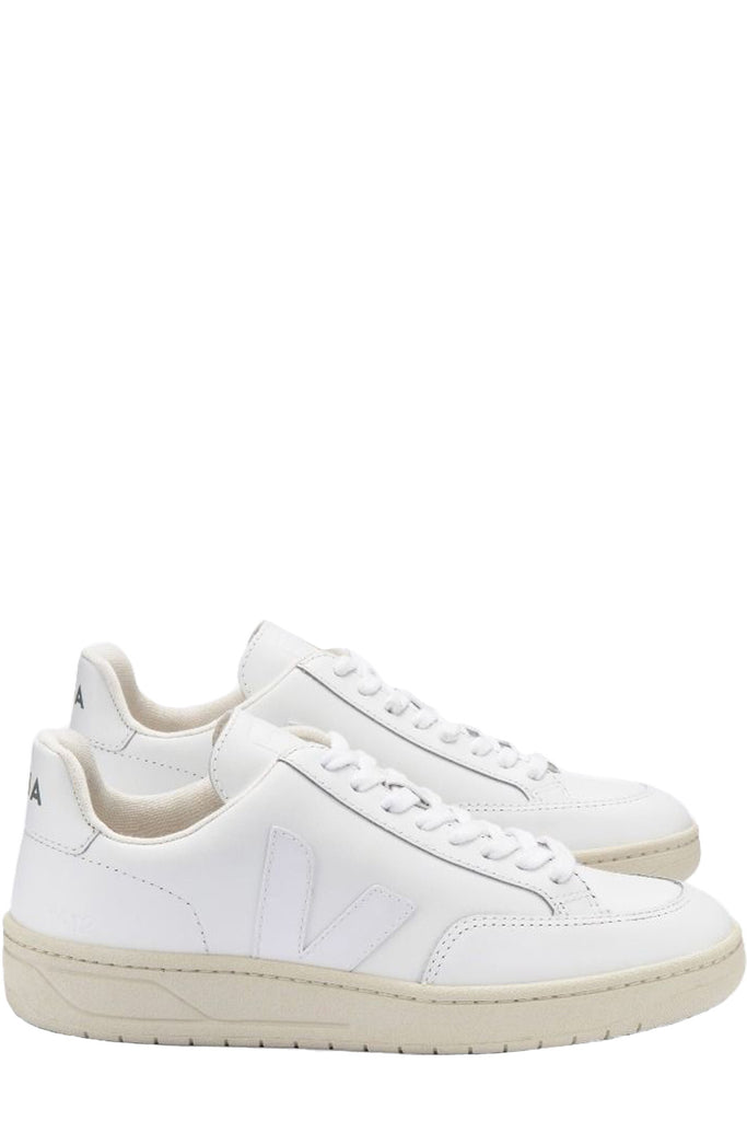 The V-12 leather sneakers in extra white color from the brand VEJA