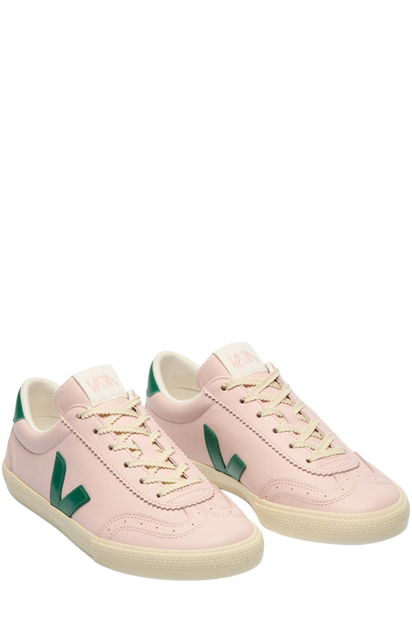 Volley Organic-Traced Leather Sneakers