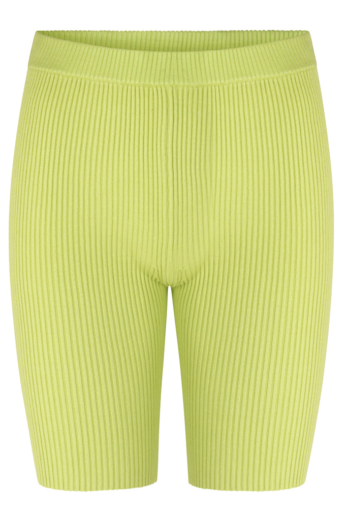 Luna Ribbed Knitted Biker Shorts