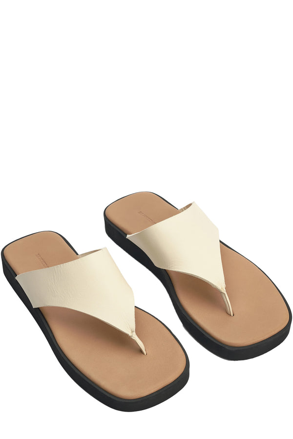 Marisol Leather Flip-Flops