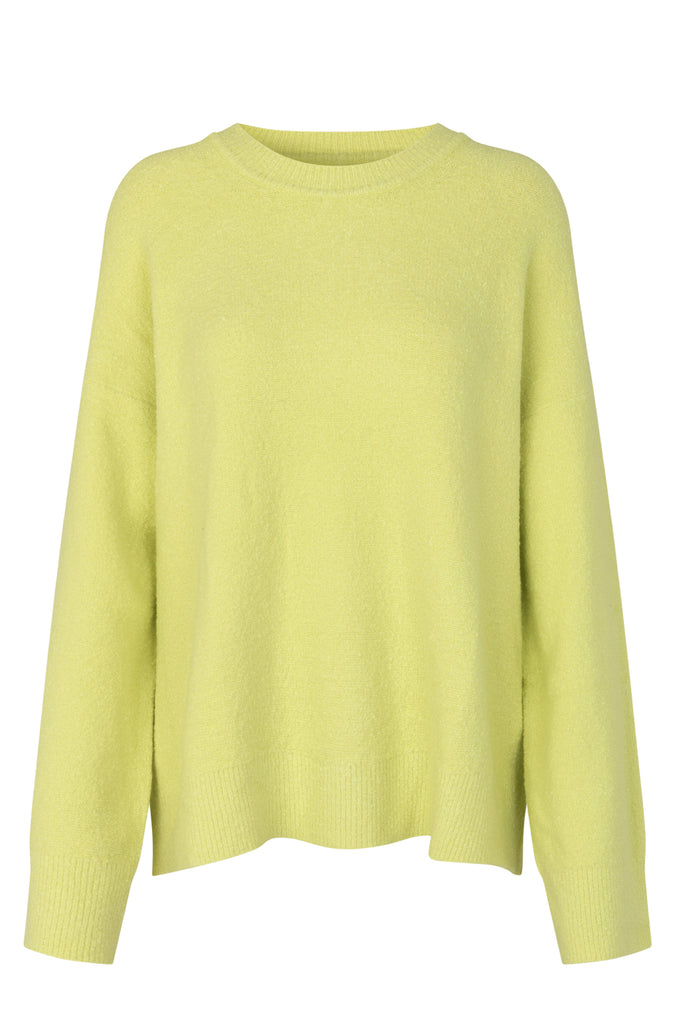 Toria Crew-Neck Organic Cotton-Blend Sweater