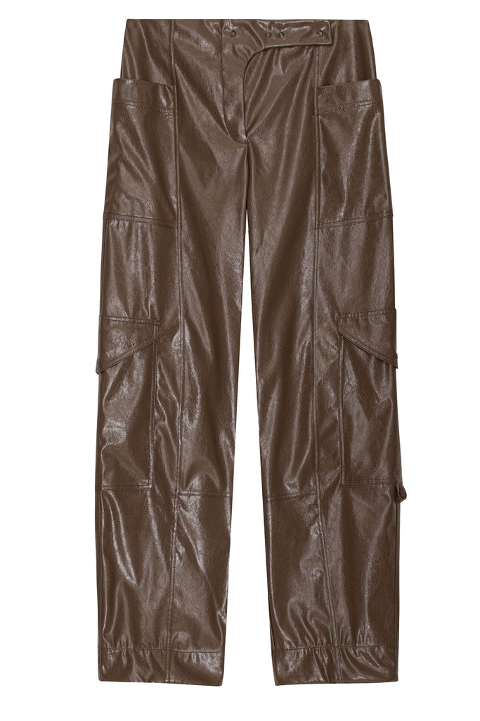 Patent Vegan Leather Pants