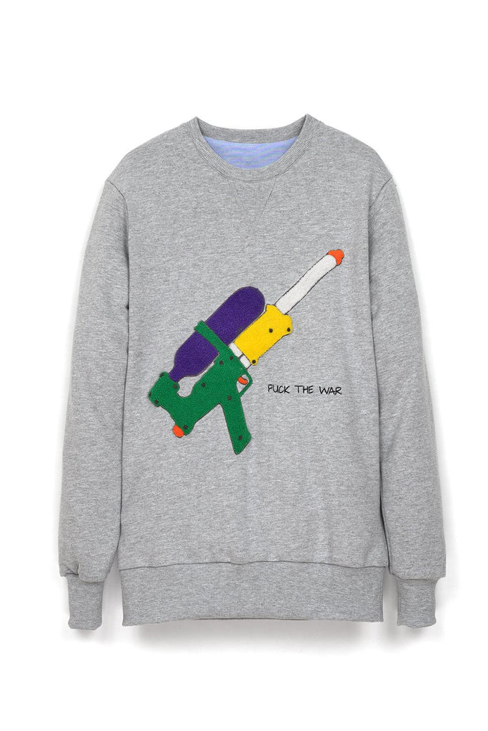 pistola-ad-acqua-sweatshirt-grey