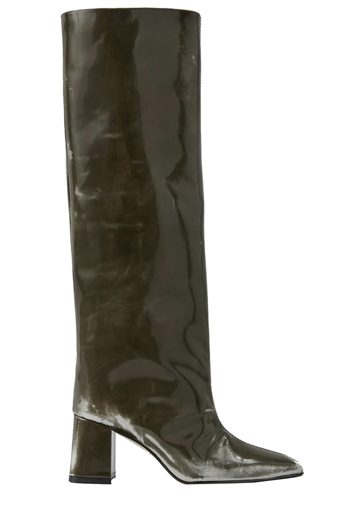 Finola Patent Leather Tall Boots